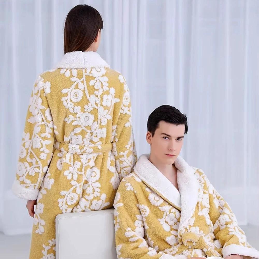 Solane Luxe Jacquard Bathrobe