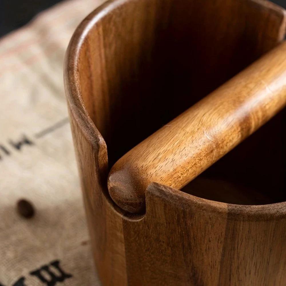 Solid Wood Coffee Knock Box