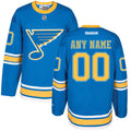 St. Louis Blues Reebok 2017 Winter Classic Custom Jersey Stitched