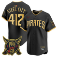 Steel City Jersey #412 Pittsburgh Pirates 2026 City Connect Premier Stitched