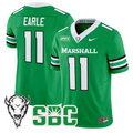 Stone Earle Jersey #11 Marshall Thundering Herd 2025 Stitched