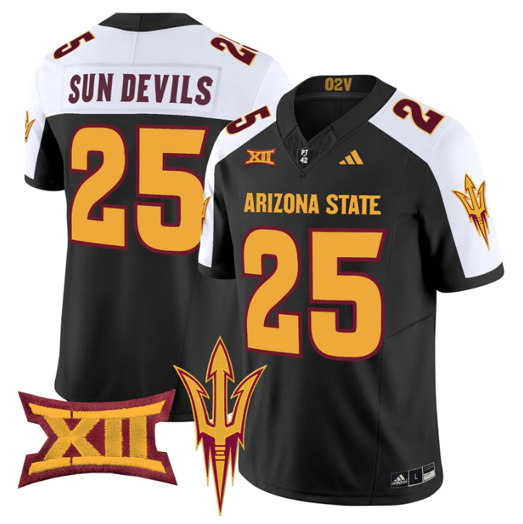 Sun Devils Jersey #25 Arizona State Sun Devils 2025 Vapor Stitched