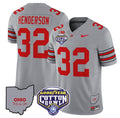 Treveyon Henderson Jersey #32 Ohio State Buckeyes Cotton Bowl Patch