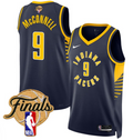 T.J. McConnell Jersey #9 Indiana Pacers 2025 Finals Swingman Stitched Icon