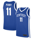 Travis Perry Jersey #11 Kentucky Wildcats NIL Basketball Royal
