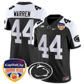 Tyler Warren Jersey #44 Penn State Orange Bowl Patch Stitched