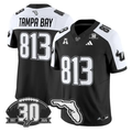 Tampa Bay Jersey #813 South Florida Bulls 30th Patch Limited Stitched