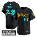 Tarik Skubal Jersey #29 Detroit Tigers Graffiti Motor City Edition
