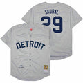 Tarik Skubal Jersey #29 Detroit Tigers Throwback Cooperstown Stitched