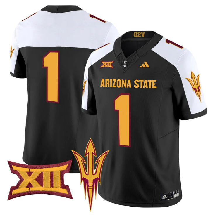 Team Jersey #1 Arizona State Sun Devils 2025 Vapor Limited Stitched