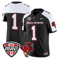 Team Jersey #1 Ball State Cardinals 2025 Vapor Limited Stitched