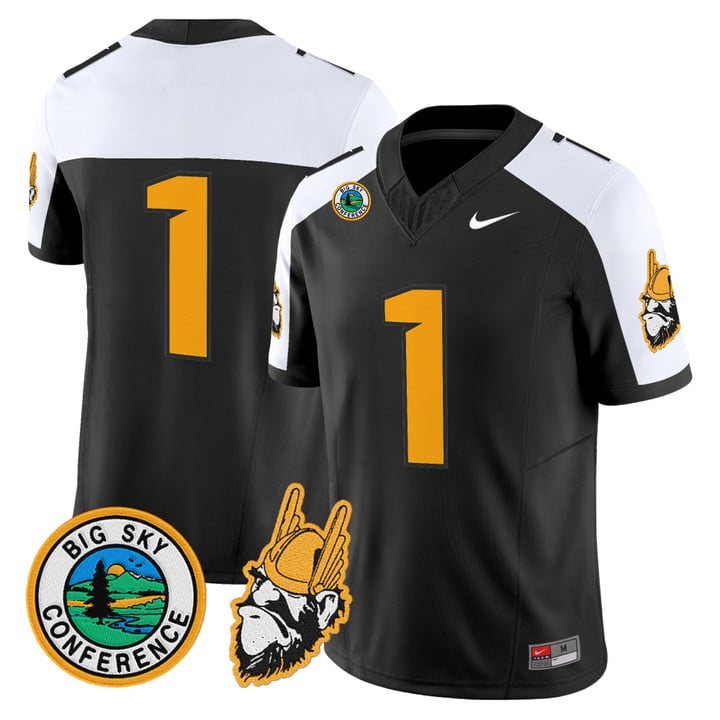 Team Jersey #1 Idaho Vandals 1975 Throwback Vapor Limited Stitched