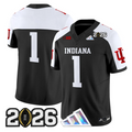 Team Jersey #1 Indiana Hoosiers 2026 CFP Final V3 Patch Stitched