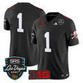 Team Jersey #1 Nebraska Cornhuskers 2025 Las Vegas Bowl Stitched