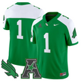 Team Jersey #1 North Texas Mean Green 2025 Vapor Limited Stitched