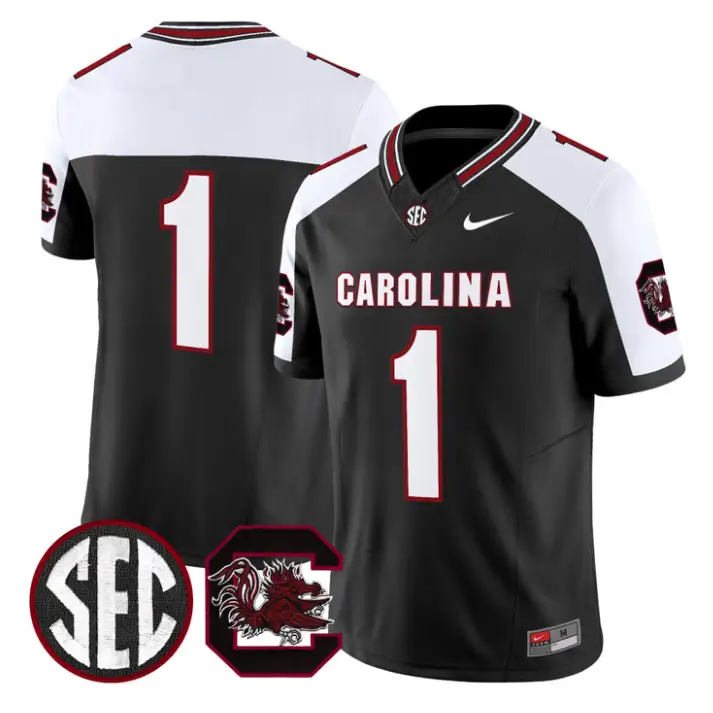 Team Jersey #1 South Carolina Gamecocks 2026 Limited Stitched