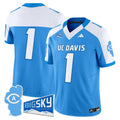 Team Jersey #1 UC Davis Aggies 2025 Lake Tahoe Patch Stitched