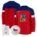 Team Jersey Blank Czechia Olympic 2026 Premium Hockey All Stitched
