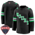 Team Jersey North Dakota Fighting Hawks 2025-26 Premium Stitched Black
