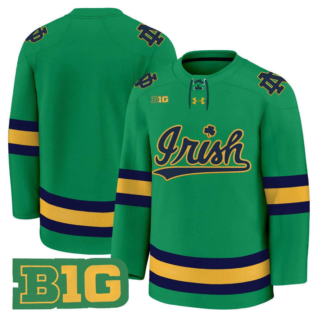 Team Jersey Notre Dame Fighting Irish 2025-26 Premium Stitched