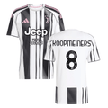 Teun Koopmeiners 8 Juventus 2025-26 Home Men Jersey – White