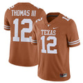 Texas Longhorn #12 Earl Thomas III College Football Jersey Stitched Orange