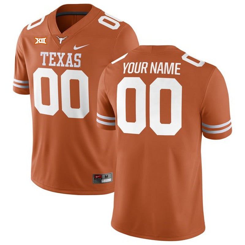 Custom Texas Longhorn #00 Custom College Football Jersey Stitched