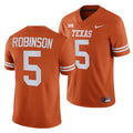 Texas Longhorn #5 Bijan Robinson College Football Jersey Stitched
