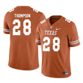 Texas Longhorns #28 Jerrin Thompson College Football Jersey Stitched
