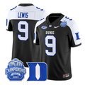 Thad Lewis Jersey #9 Duke Blue Devils 2025 ACC Championship Stitched Black Alter