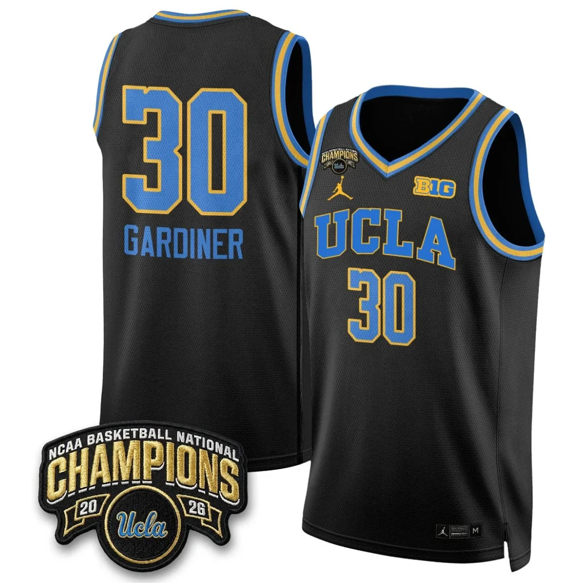 Timea Gardiner Jersey #30 UCLA Basketball Champion 2026 Limited Stitched