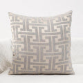 Timeless Maze Pattern Cushion Cover