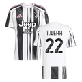 Timothy Weah 22 Juventus 2025-26 Home Men Jersey – White