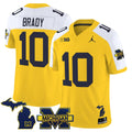 Tom Brady Jersey #10 Michigan Wolverines 2025 Limited V2 Stitched