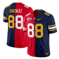 Tony Gonzalez Jersey #88 California Golden Bears Split Vapor Limited Football