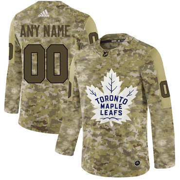 Toronto Maple Leafs Camo Customized Jersey Stitched