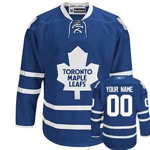 Toronto Maple Leafs Customized Blue Jersey Stitched