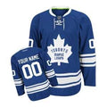 Toronto Maple Leafs Customized Blue Third Jersey Stitched