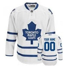 Toronto Maple Leafs Customized White Jersey Stitched