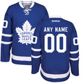Toronto Maple Leafs Royal Blue Home Custom Stitched NHL 2016-17 Reebok Hockey Jersey