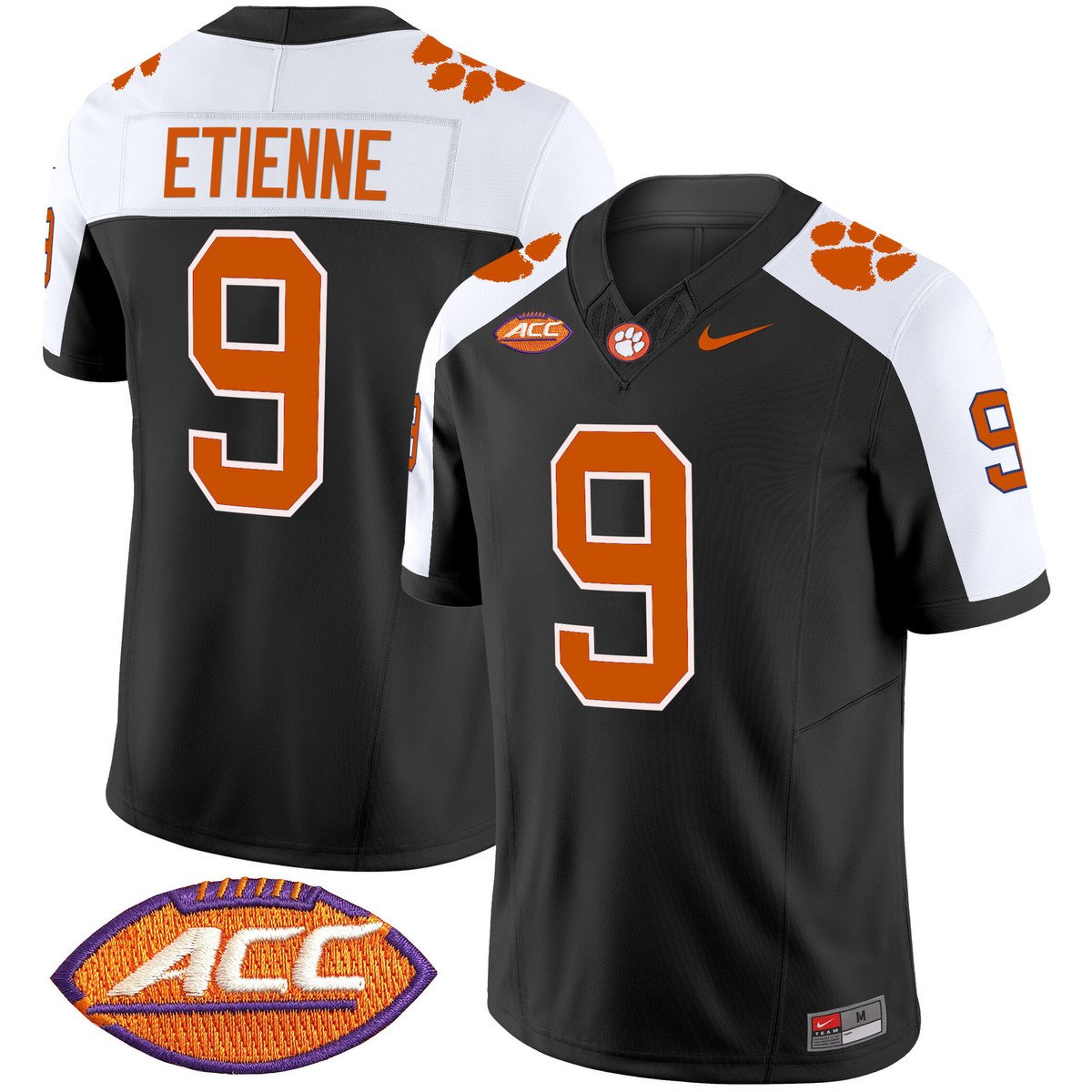 Travis Etienne Jersey #9 Clemson Tigers 2025 Vapor Limited Stitched