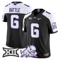 Trent Battle Jersey #6 TCU Horned Frogs 2025 Vapor Limited Stitched