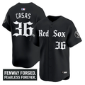 Triston Casas Jersey #36 Boston Red Sox Gothic Edition Premier Stitched