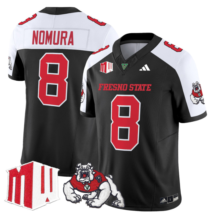 Tuasivi Nomura Jersey #8 Fresno State Bulldogs 2024 Stitched
