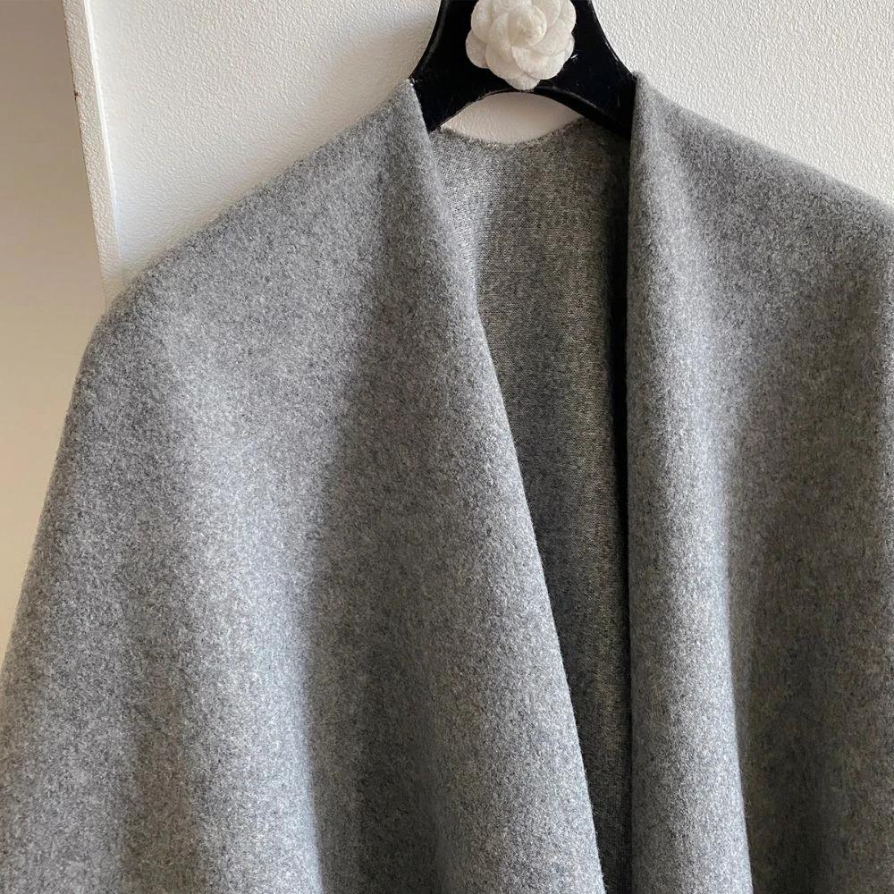 Twilight Chill Acrylic Poncho Shawl