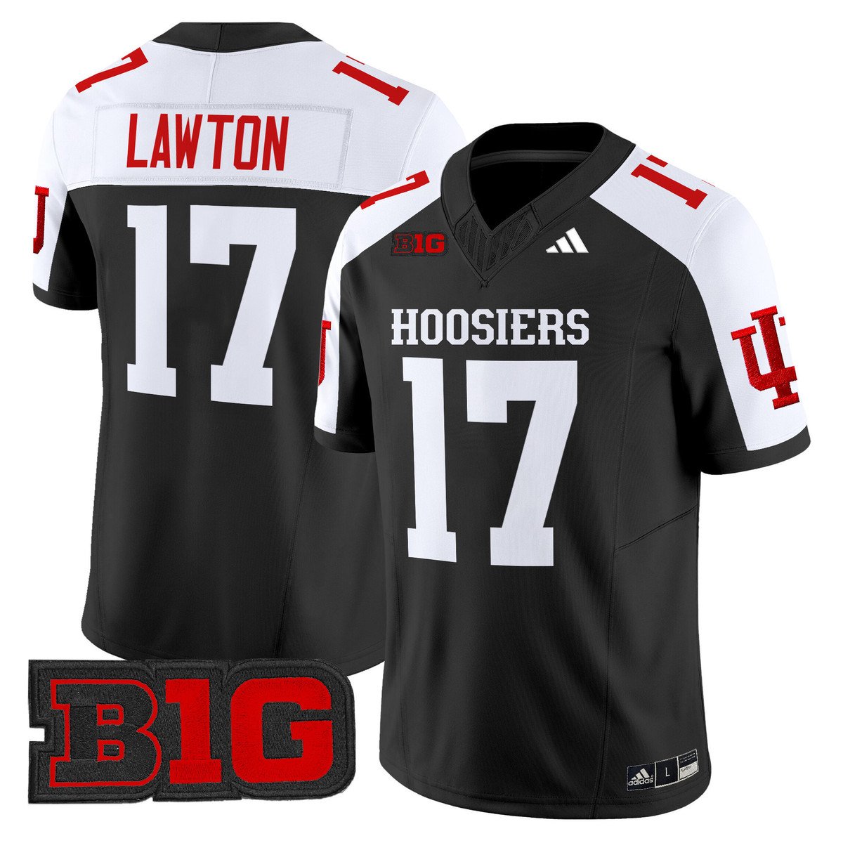 Ty Son Lawton Jersey #17 Indiana Hoosiers 2025 Limited Stitched