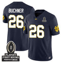 Tyler Buchner Jersey #26 Notre Dame Fighting Irish CFP First Round Patch