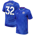 Tyrique George #32 Chelsea 2025-26 Home Match Jersey – Blue