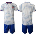 United States Custom White 2026 World Cup Home Soccer Jersey Suit