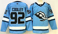 Utah Mammoth #92 Logan Cooley Blue Stitched Jersey